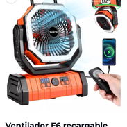 Ventilador F6 recargable New - Img 56573128