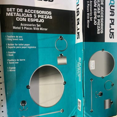 🛁✨ ¡RENUEVA TU BAÑO CON CALIDAD Y ELEGANCIA! ✨🛁 Tenemos disponibles accesorios para baño de excelente calidad, ideales - 6/7