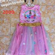 Vestido de unicornio para niñas - Img 45616427