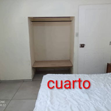 CASA INTERIOR UBICADA EN SANTA FE PLAYA   DE  ☝️ CUARTO GRANDE CON SU CLOSET , BAÑO 🚽 AZULEJEADO, COCINA AZULEJEADA - 4/6