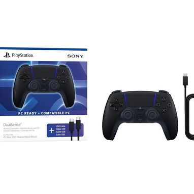 ☎️53544655 🛵 Entrega Disponible ⭐Control Inalámbrico Sony DualSense para PlayStation 5 – Midnight Black con cable ⭐ - Img 126398913