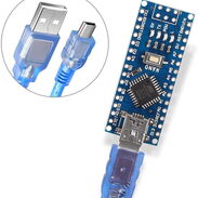 Arduino Nano 0k Nylon+Cable USB Mini+Pin Header - Img 45394832
