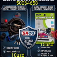 Candado para moto bicimoto y bicicleta playa 50064658 - Img 58219797