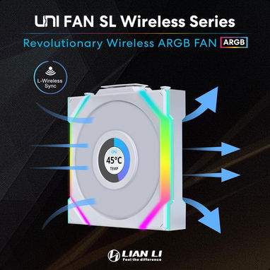 (X) Kit 3 Ventiladores Lian Li UNI Fan SL LCD 120mm ARGB Wireless con Pantalla 1.6″ $159.95 - Img 126479589