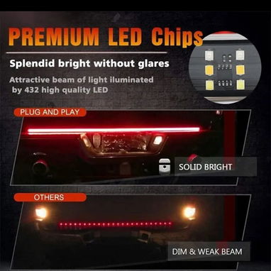 Tira led trasera con combinación de luz población, intermitente, marcha atrás, freno, estacionamiento, calidad. - Img 74526737