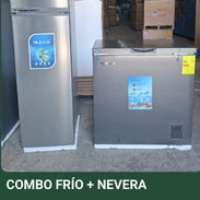 *COMBO FRÍO + NEVERA*   Refrigerador Milexus 6.5cuft y Nevera Milexus 7 cuft (SIN 🔑)  535usd 💵 con 🚘 incluído  Factur - Img 56054258