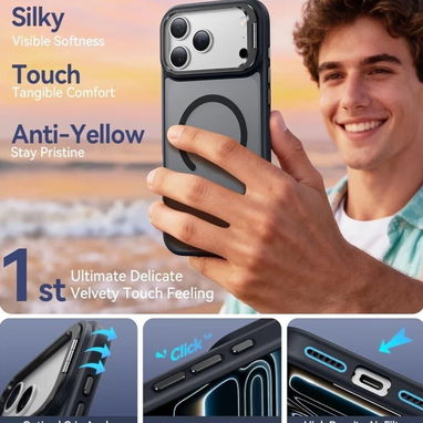 Funda para iPhone 17 Pro con Soporte de Cámara y MagSafe – Black - 2/5