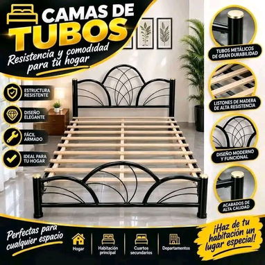 CAMAS DE TUBOS - CAMERAS- CAMAS - 2/2