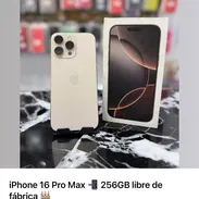 iPhone 16 Pro Max 256GB libre de fábrica. Bat 90% en su caja 📦 - Img 58012897