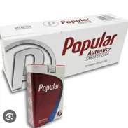 Contenedor de Cigarros Popular Rojo - Img 58050784
