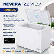 ❄️NEVERA 🔴 ECO 🆗 12.2 PIES 💲 420 USD - Img 53609742