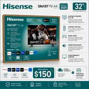 Smart  TV de 32” Hisense FHD  (Modelo 2025) - Img 55372637