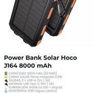 🔋 Power Bank Solar 8000mAh - Img 54684707