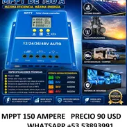 CONTROLADOR SOLAR MPPT 150A – MULTISISTEMA Novedad absoluta - Img 55591961