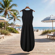 Vestido Playero Midi Talla L, Modelo Live Life - Img 57900029