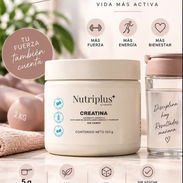 CREATINA NUTRIPLUS 150gr 30 servings Monohidratada (99.97%), Vitamina B6 (0.03%). - Img 55443136