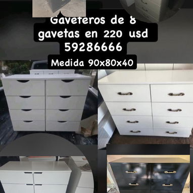 Hola se venden varios accesorios para su uso personal y para el hogar muebles gaveteros comedor y más - 2/10