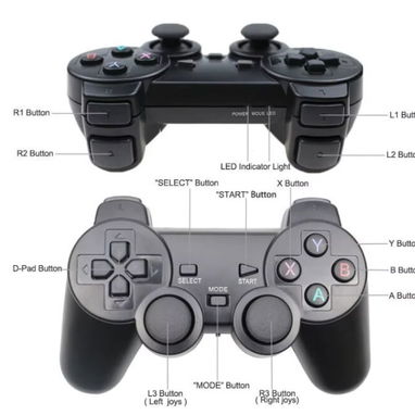 Mandos para PS2, PS3 y PC//Incluye el receptor inalámbrico//Nuevos - Img 99637705