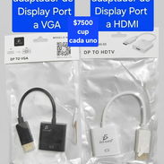 Adaptador de display Port  VGA y de display Port a HDMI - Img 56294939