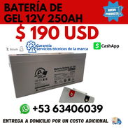 BATERIA DE GEL 12V 250AH - Img 55467514