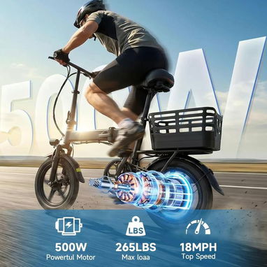 Bicicleta Eléctrica Plegable E-BIKE🚲 - Img 123066056