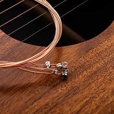 *🎸 Cuerdas de Guitarra 🎸* *🎸 ¡Haz que tu guitarra vuelva a vibrar con todo su brillo y color! ✨ Renueva tu sonido con - 3/4