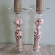 Se vende juego (2) de candelabros de cristal. Perfectas condiciones - Img 50456983
