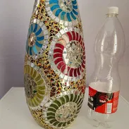 Búcaro de cristal trabajado de la marca Sabina Elegante,nuevo en su caja.Mide 39 centímetros de altura. - Img 55274708