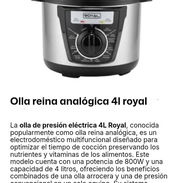 Olla Reina Analógicas Royal de 4L - Img 55895782