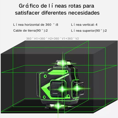 Nivel Láser 4D 16 Líneas - 4/5