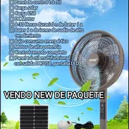 VENDO VENTILADOR SANUMO CON PANEL SOLAR INCLUIDO Y BOMBILLO - Img 55575333