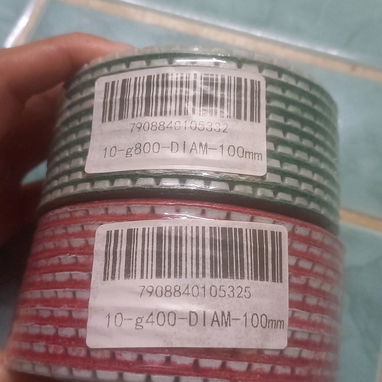 Plaquetas para pulir piso numeración 50, 100, 200 - 3/3