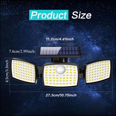 Lamparas solares de exterior recargables - 3/4