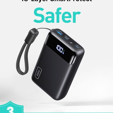 POWER BANK INIU 20000MAH 22.5W USB-C LED LINTERNA MINI SIZE ENVĂO DISPONIBLE + GARANTĂA - Img 125996027