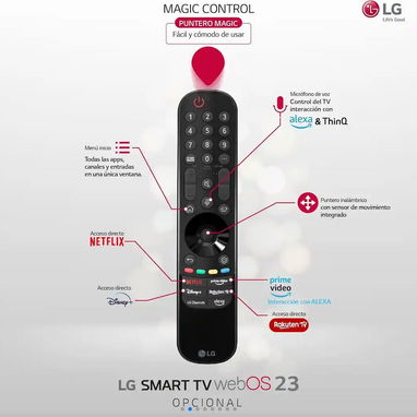 Smart TV LG del 2025 de 43 pulgadas UHD WebOS con Thinq AI Precio $370 USD Transporte Adicional Garantía 1 mes - Img 110878799