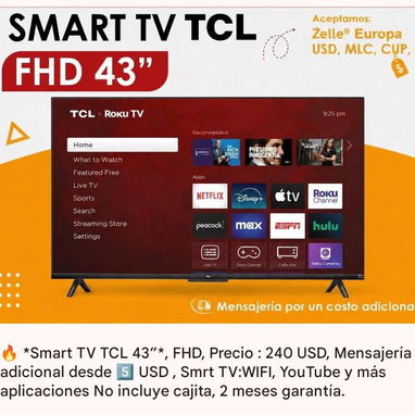 SMART TV, abrir imagen para detalles - Img 127195666
