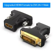 Adaptador DVI a HDMI (DVI macho hacia HDMI hembra) - Img 53387240
