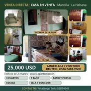 🏠 VENTA DE CASA 3/4, PLANTA BAJA Y AMUEBLADA EN MANTILLA, Calle Rosell. Se vende con todo. Totalmente enrejada. - Img 58136174