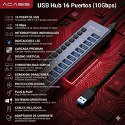 Vendo Regleta ACACIS 16 puertos 3.0 10GBPS !! - Img 54369200