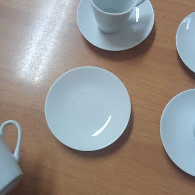 Juego de tazas para café con sus platos - 3/10