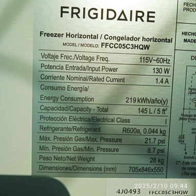 Frezzer de 5 pies - Img 107708423