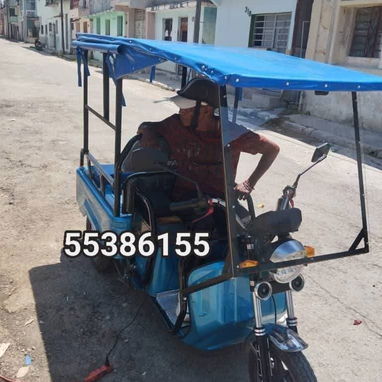 TECHOS, BANCOS Y ESPALDARES Y PALABRISAS DE TRICICLOS ELÉCTRICOS - Img 98523872