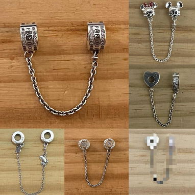 Aretes, anillos, cadenas y cierres de seguridad Pandora - Img 110925205