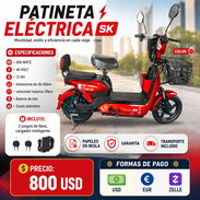 **🔥 ¡TOPMAQ SHIKRA 2026 – LA BESTIA ELÉCTRICA! 🔥, PATINETA ELÉCTRICA SK ,bicicleta eléctrica plegable y patineta eléct - Img 55901712