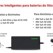 R08 Cargadores de litio y lipo4 para motos, bicimotos, y bicicletas eléctricas, 36V, 48V, 60V y 72V - Img 55210182