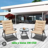 Conjunto de terraza 190 usd - Img 55755970