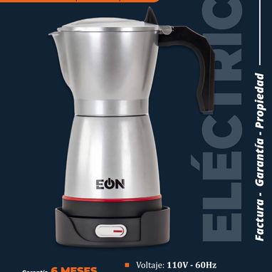 Cafeteras eléctricas de 6 tazas con garantia - Img 115997071