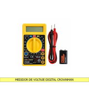 MEDIDOR DE VOLTAJE DIGITAL CROWNMAN - Img 55758904