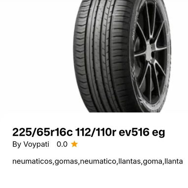 NEUMÁTICOS/ GOMA PARA CARROS - Img 123390068