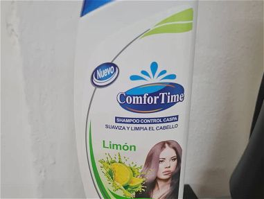 Shampoo anticaspa de limón.linea de shampoo y acondicionador de argán.matizador platino.matizadir rojo - Img 66584360